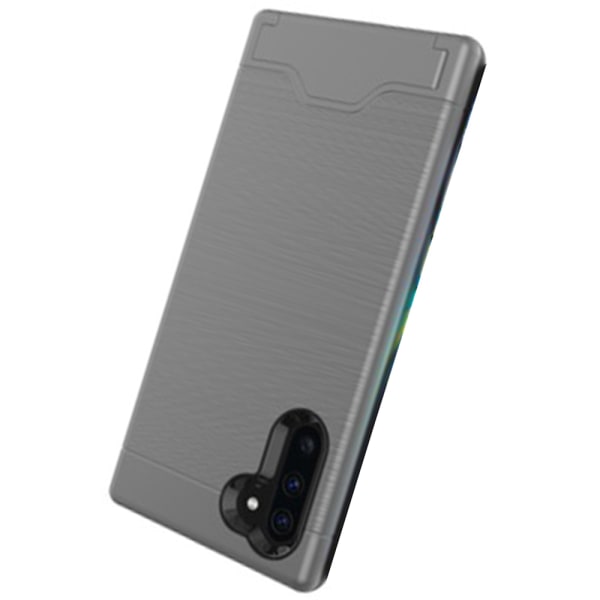 Samsung Galaxy Note10 - Tyylikäs kansi korttilokerolla Grön