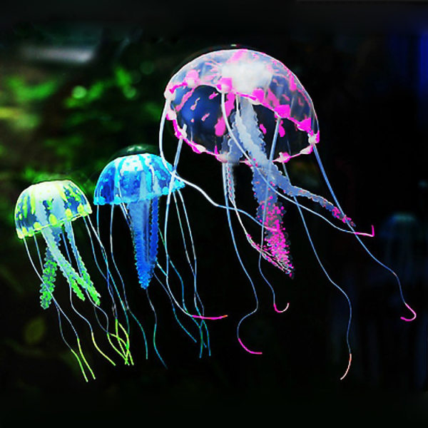 Tehokas kestävä akvaarion meduusakoristelu Gul