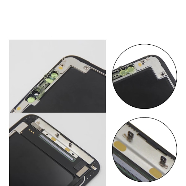 LCD & Pekskärm Digitizer Incell Ruiji AAA iPhone 12 Svart