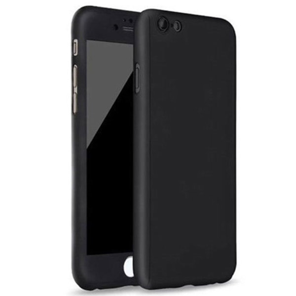iPhone SE 2020 - Stilig beskyttende dobbeltskall FLOVEME Silver