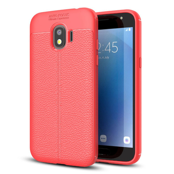 Samsung Galaxy J4 2018 - Stilsäkert Skal (AUTO FOCUS) Röd