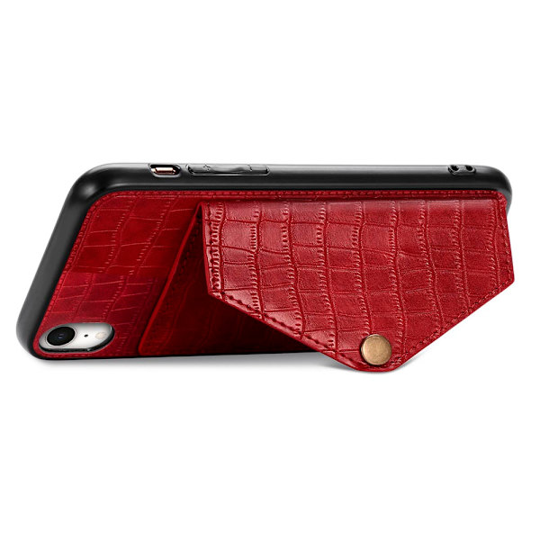 Skal med Korthållare - iPhone XR Brun Brun