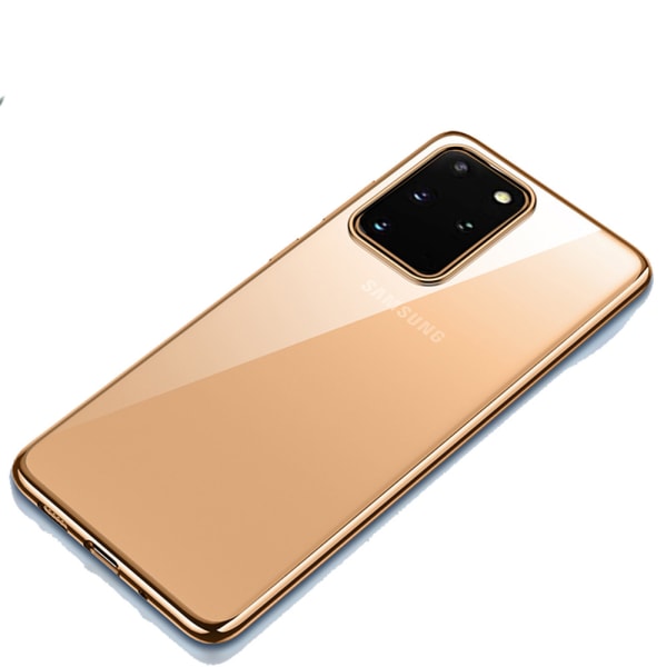 Samsung Galaxy S20 Plus - Effektivt Floveme silikondeksel Guld Guld
