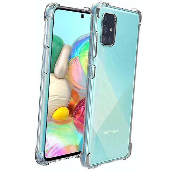 Skyddsskal - Samsung Galaxy A71 Transparent