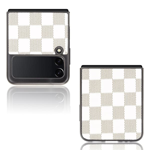 Samsung Galaxy Z Flip 3 5G - Foldbart cover i klassisk design Vit