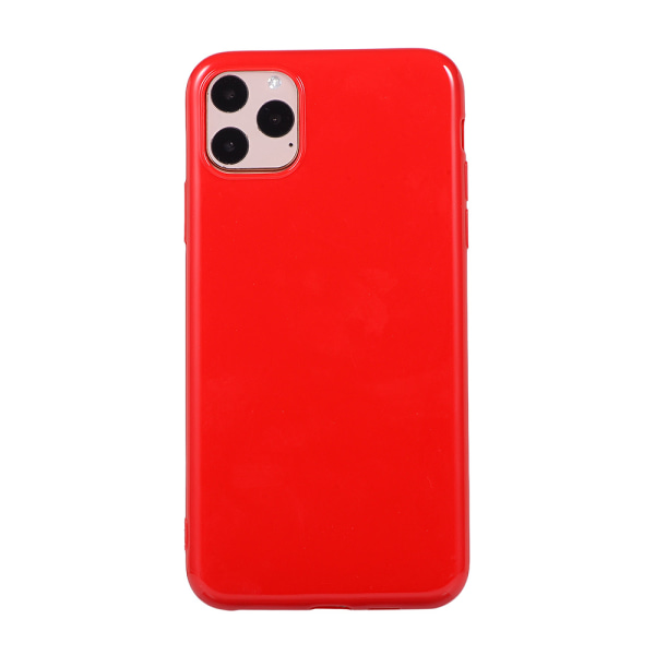 iPhone 11 Pro Max - Ultratynt beskyttende Candy Silikonetui Röd