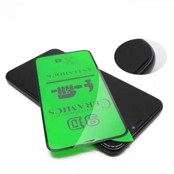 2-PACK iPhone 12 Mini Keramisk skærmbeskytter HD 0,3 mm Transparent/Genomskinlig