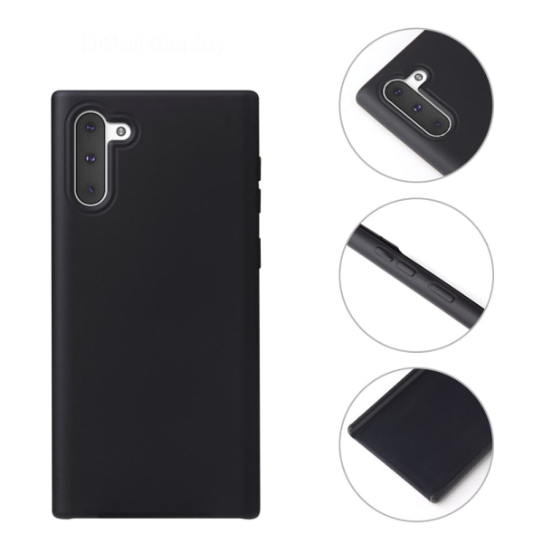 Samsung Galaxy Note10 - Stilfuldt mat cover NKOBEE Vit