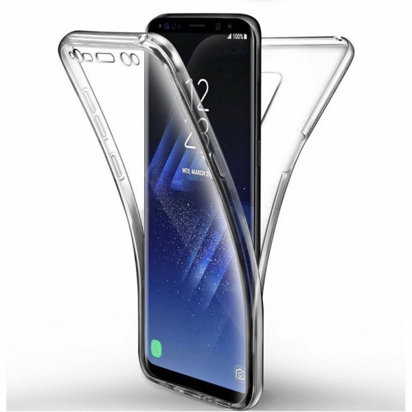 Suojaava kaksipuolinen silikonikotelo - Samsung Galaxy S10 Plus Svart
