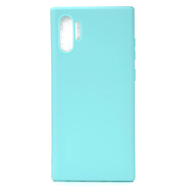 Samsung Galaxy Note10+ - Skyddande Matt Silikonskal Nkobee Vit