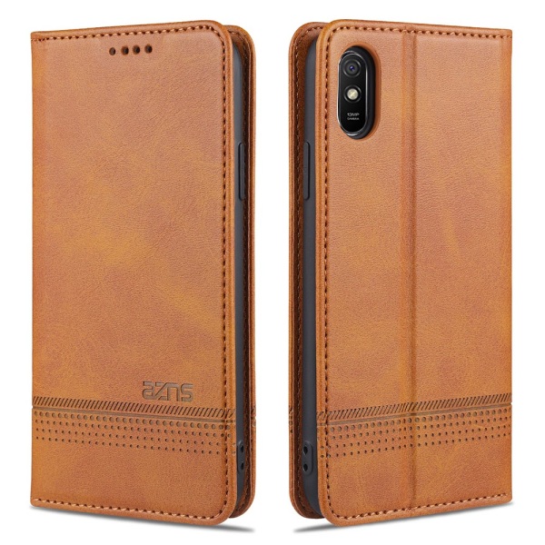 Xiaomi Redmi 9AT- Praktiskt Plånboksfodral i Klassiskt utförande Blå