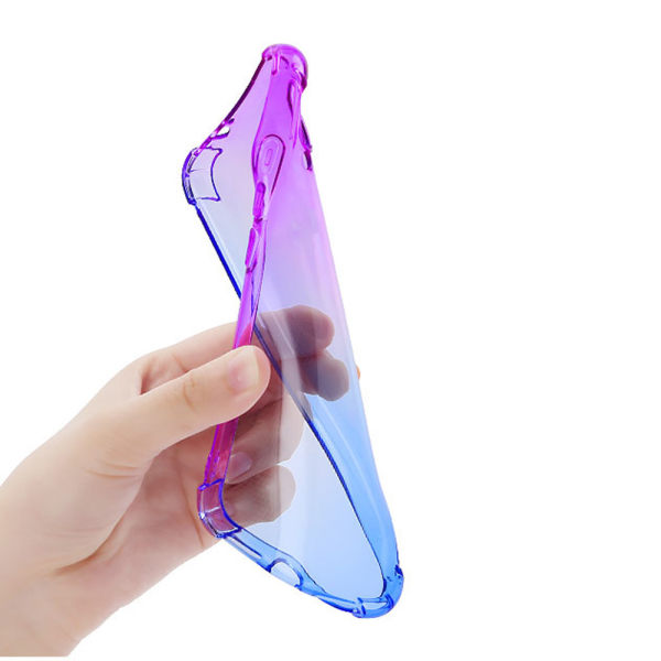 iPhone X/XS - Floveme Air-Bag iskuja vaimentava silikonikotelo Transparent/Genomskinlig Transparent/Genomskinlig