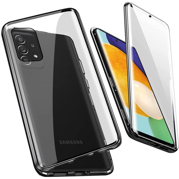 Samsung Galaxy A14 5G - Magnetisk dobbeltsidig deksel Svart