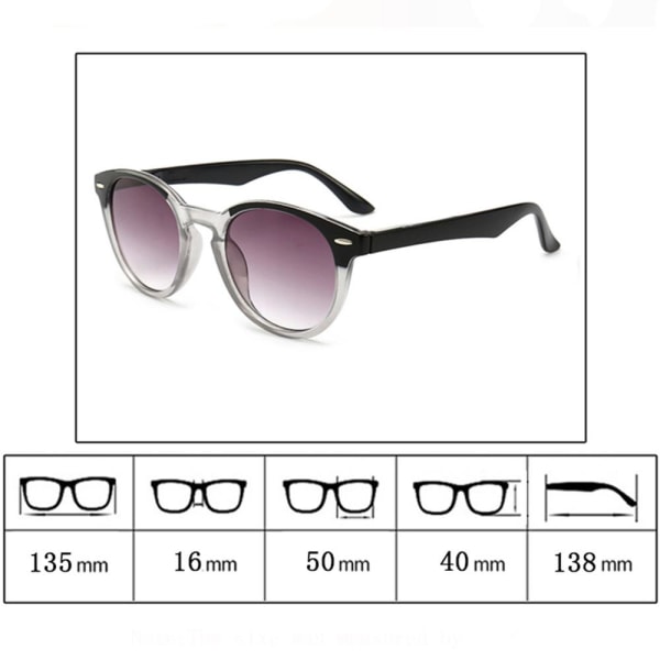 Praktiske læsebriller og solbriller i ét! Rosa 1.0