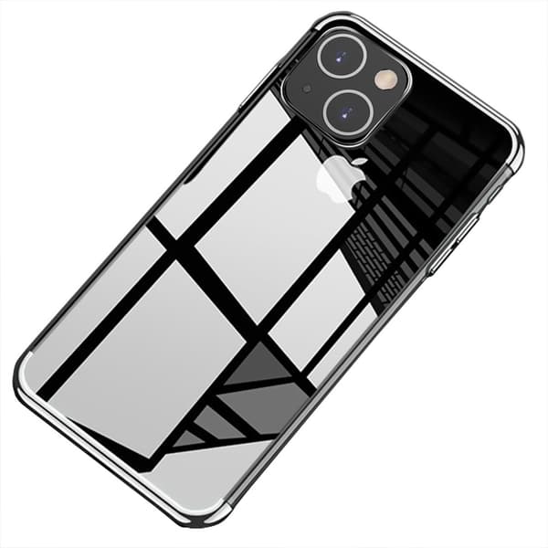 iPhone 13 Mini - Elegant Skyddande Silikonskal Silver
