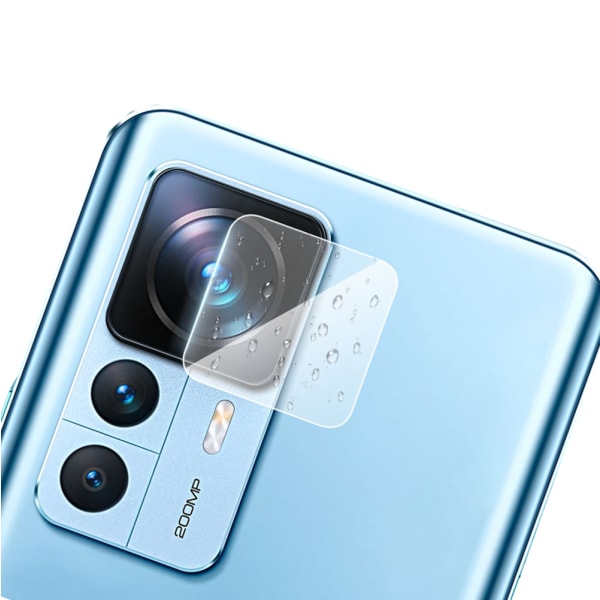 Xiaomi 12T Pro Kameralinsskydd (2-pack) Transparent