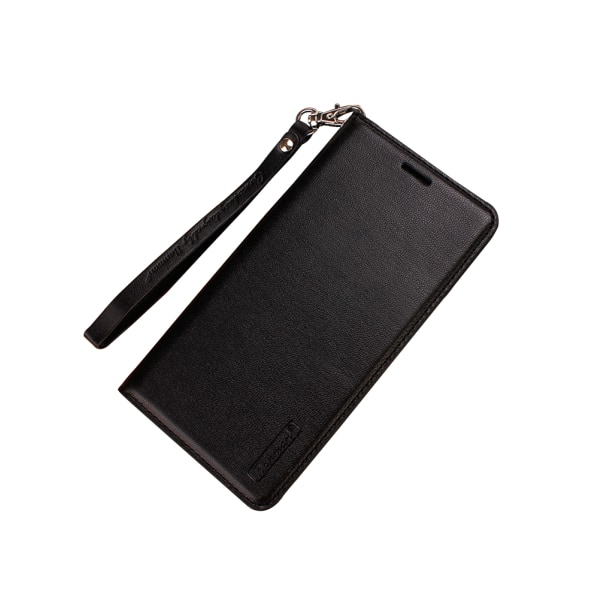 Elegant Fodral med Plånbok av Hanman - iPhone X/XS Rosaröd