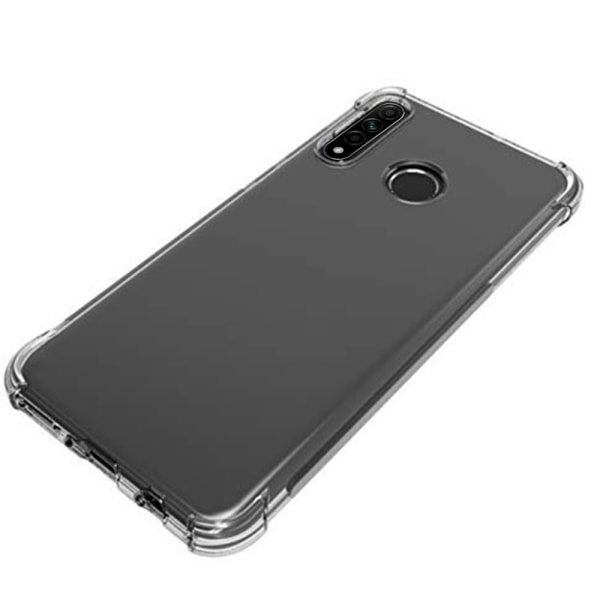 Stötdämpande Silikonskal - Huawei P40 Lite E Transparent/Genomskinlig