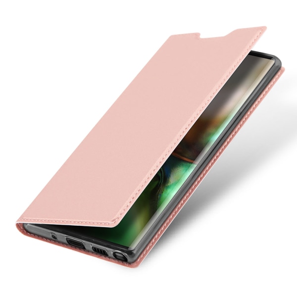 Samsung Galaxy Note10 - Käytännöllinen älykäs lompakkokotelo Roséguld Roséguld