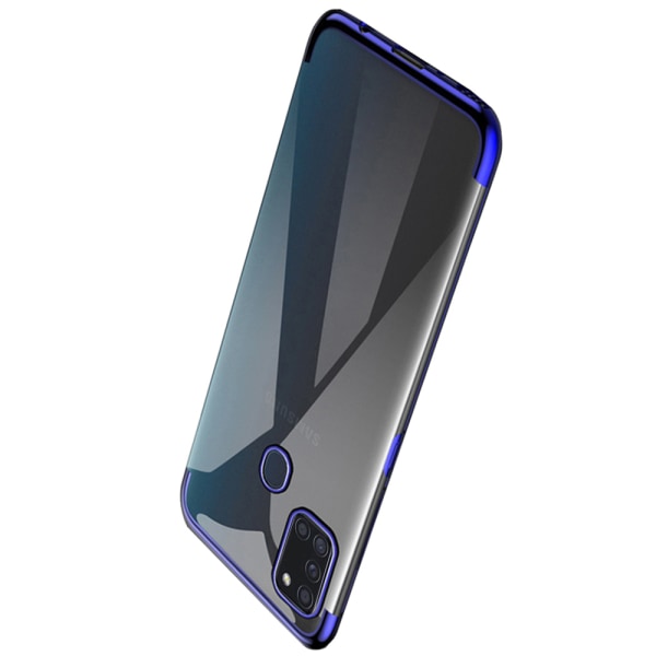 Beskyttende silikondeksel - Samsung Galaxy A21S Blå