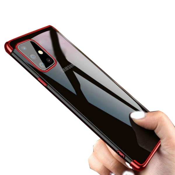 Samsung Galaxy A71 - Huolellinen ohut silikonikuori Röd