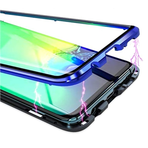 Samsung Galaxy S23 Ultra - Magnetisk dobbeltsidig beskyttelsesveske Blå