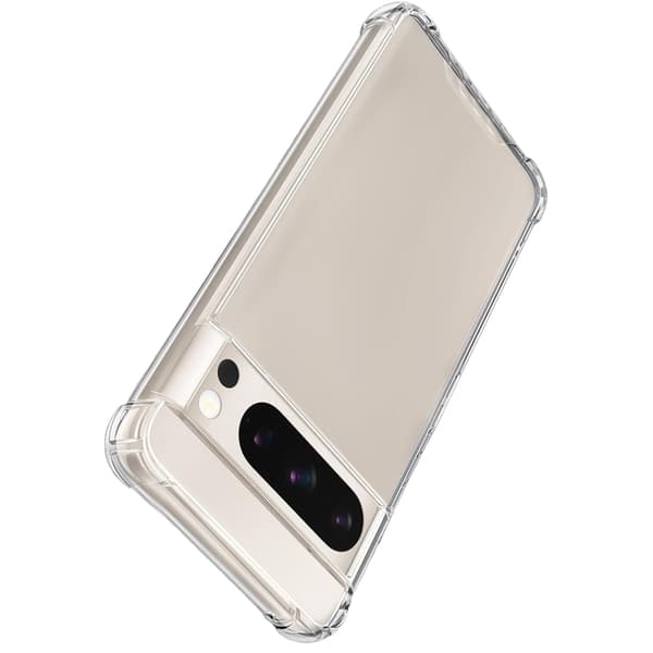 Google Pixel 8 Pro - Flexibelt Skyddsskal i Silikon Blå/Rosa