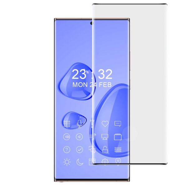 3-PACK Galaxy S22 Ultra -näytönsuoja koteloystävällinen HD 0,3 mm Transparent