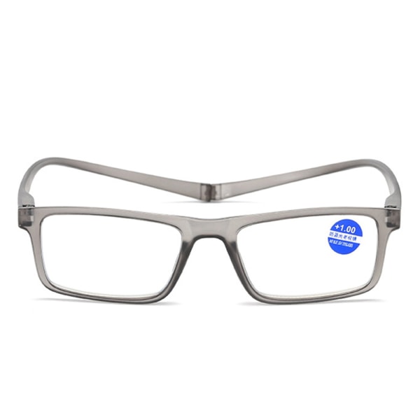 Komfortable praktiske læsebriller med styrke (+1,0 - +4,0) Svart +2.5