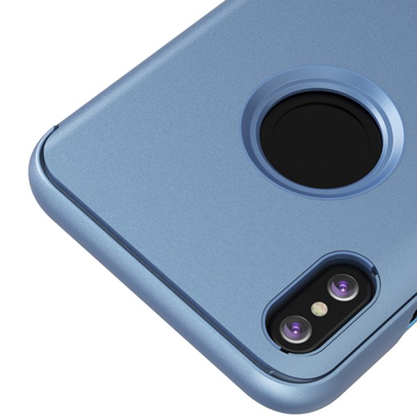 Fodral med Spegeleffekt - iPhone XR Himmelsblå