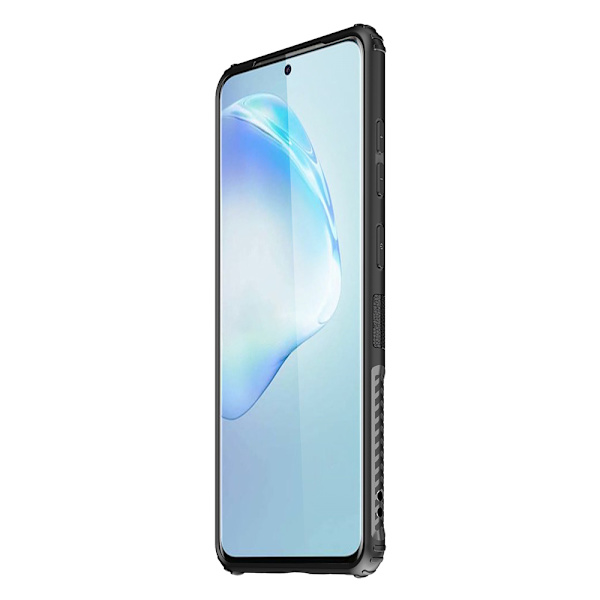Samsung Galaxy A51 - Stilrent Skyddsskal med Ringhållare Svart Svart