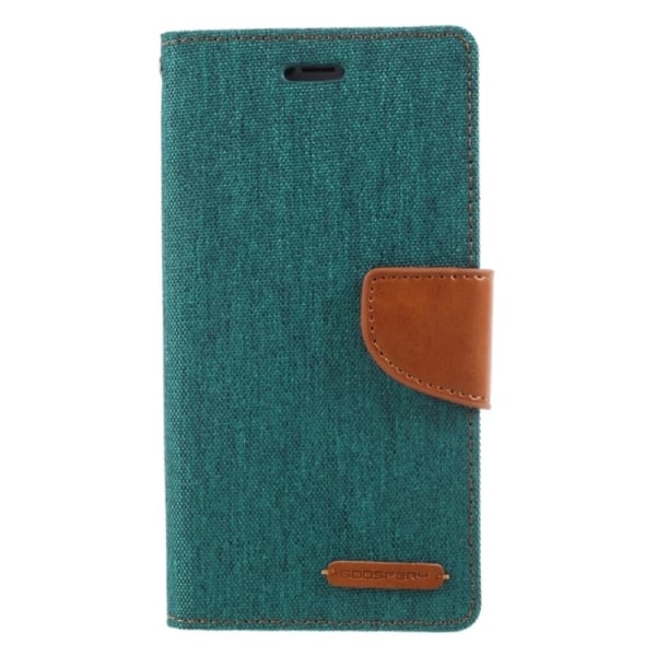 Tyylikäs iPhone X Wallet -kotelo Grön