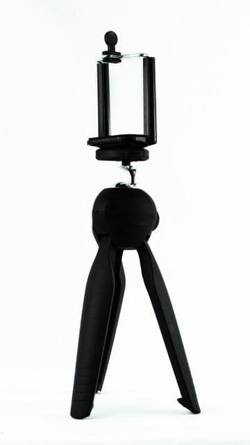 Mini Tripod Hållbar Smidig Svart