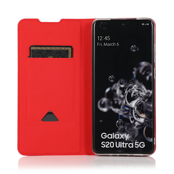 Samsung Galaxy S20 Ultra - Plånboksfodral Guld
