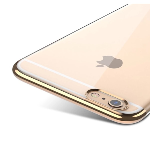 iPhone 7 PLUS - Stilig eksklusivt smart silikondeksel FLOVEME Guld