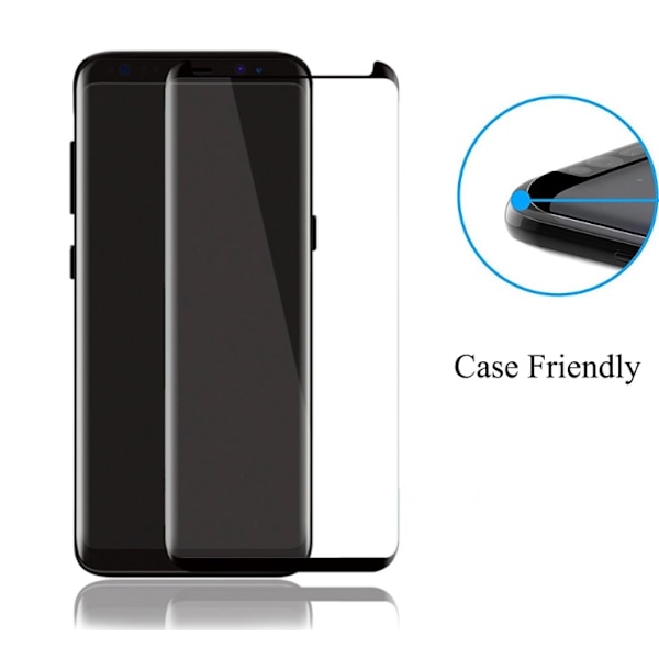 Samsung Galaxy S8+ Skärmskydd CASE-Friendly HuTech ORIGINAL Genomskinlig