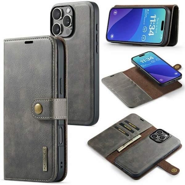 iPhone 13 Pro Max - Flexibelt Premium Wallet Case Blå