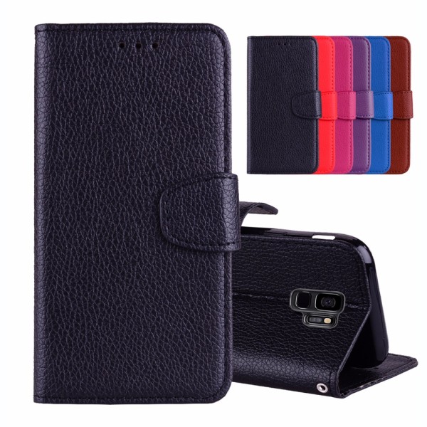 Samsung Galaxy S9 - Elegant pung etui Brun