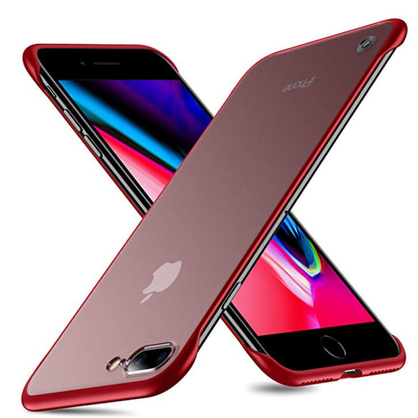 Slittåligt Skal - iPhone 8 Plus Röd