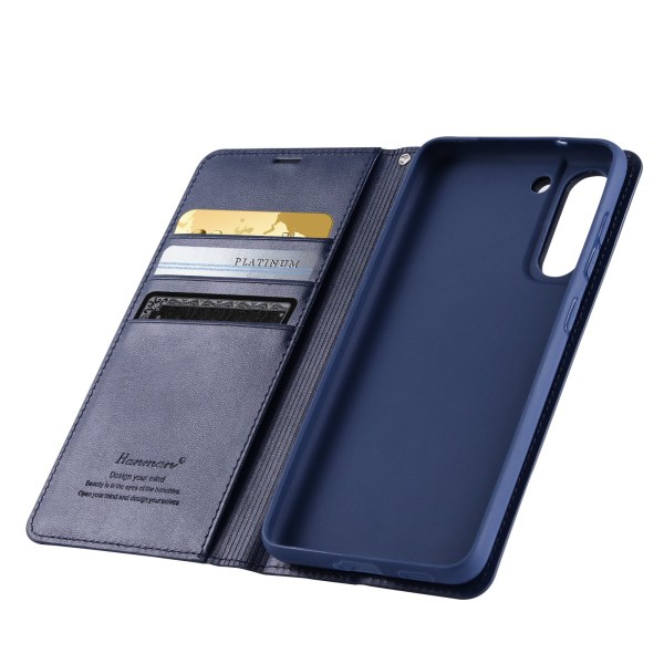 Samsung Galaxy S21 FE - Elegant Hanman lommebokdeksel Roséguld