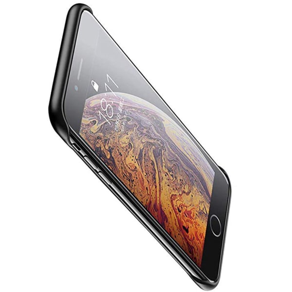 iPhone 6/6S - Genomtänkt Slittåligt Skyddsskal Svart