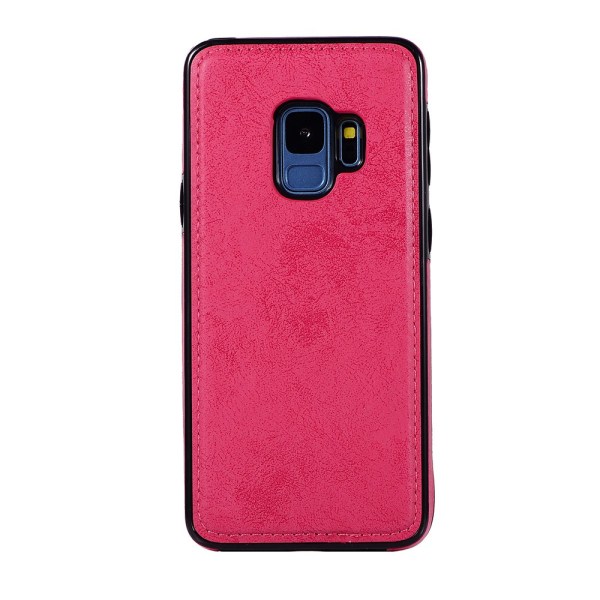 LEMAN Plånboksfodral med Magnetfunktion - Samsung Galaxy S9 Rosa