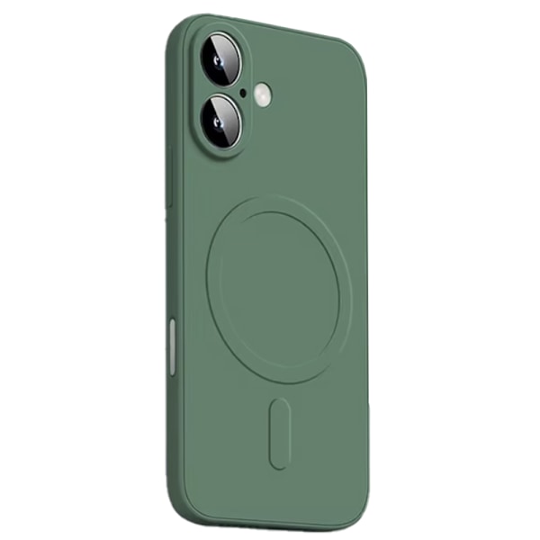 iPhone 16 - Skydd & Stil Med Magnetiskt Silikonskal i Flera färger Grön