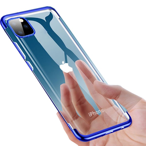 iPhone 11 Pro Max - Effektfullt Skal i Silikon Blå