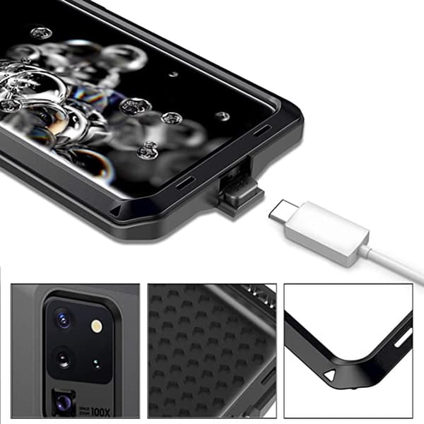 Skall (Heavy Duty) - Samsung Galaxy S20 Ultra Silver
