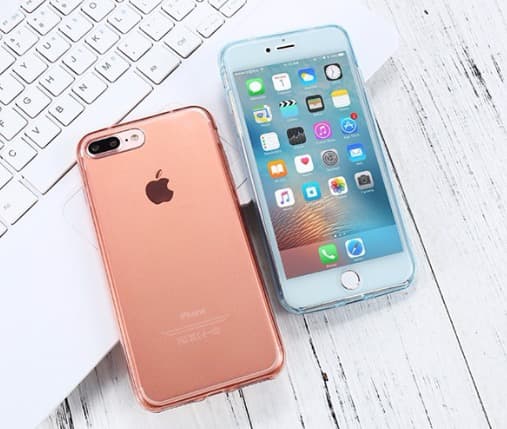 Smart Touch-Skal av Silikon från North - iPhone 8 Rosa