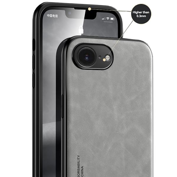 iPhone 16E Slitstarkt Mockaskal Grå