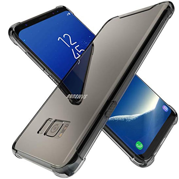 Silikonskal - Samsung Galaxy S8 Plus Transparent/Genomskinlig