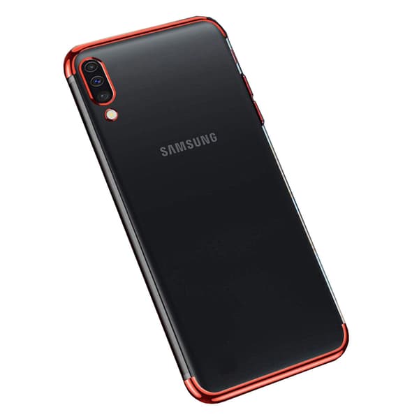 Elegant Robust Silikonskal Floveme - Samsung Galaxy A50 Silver