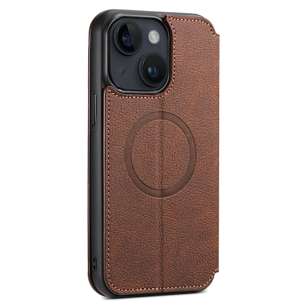 iPhone 13/14 Plånboksfodral - Elegant & Praktiskt Svart
